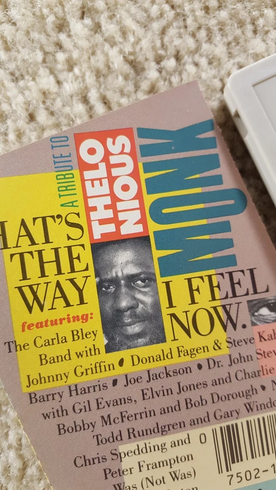 Thelonious Monk That's The Way I Feel Now A Tribute To Cassette Tape A&M 1984 Foto 3 de 4