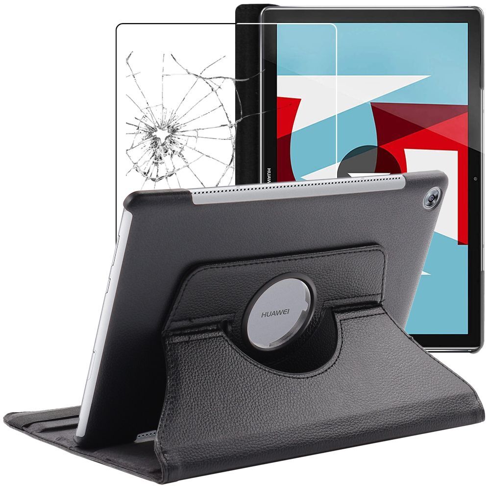 Cover Huawei MediaPad M5 10.8 Custodia Protezione Pelle PU + Vetro Temperato