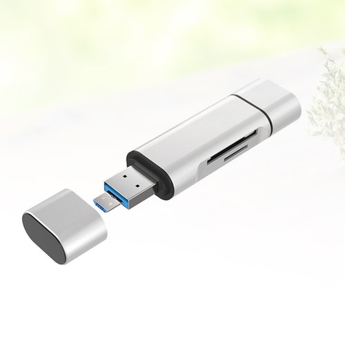 3 In 1 USB C Micro USB outlet Kartenleser Universal Speicherkarte OTG Reader
