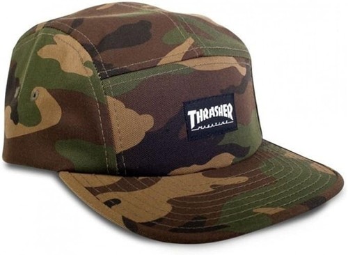 CAPPELLO THRASHER MIMETICO 5 PANNELLI
