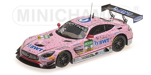 Mercedes AMG GT3 1/43 de course ADAC GT Masters par Minichamps pour décorer un bureau de passionné