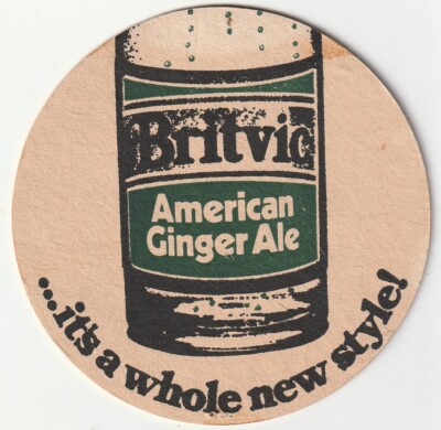 BIERMATTE - BRITVIC AMERICAN GINGER ALE