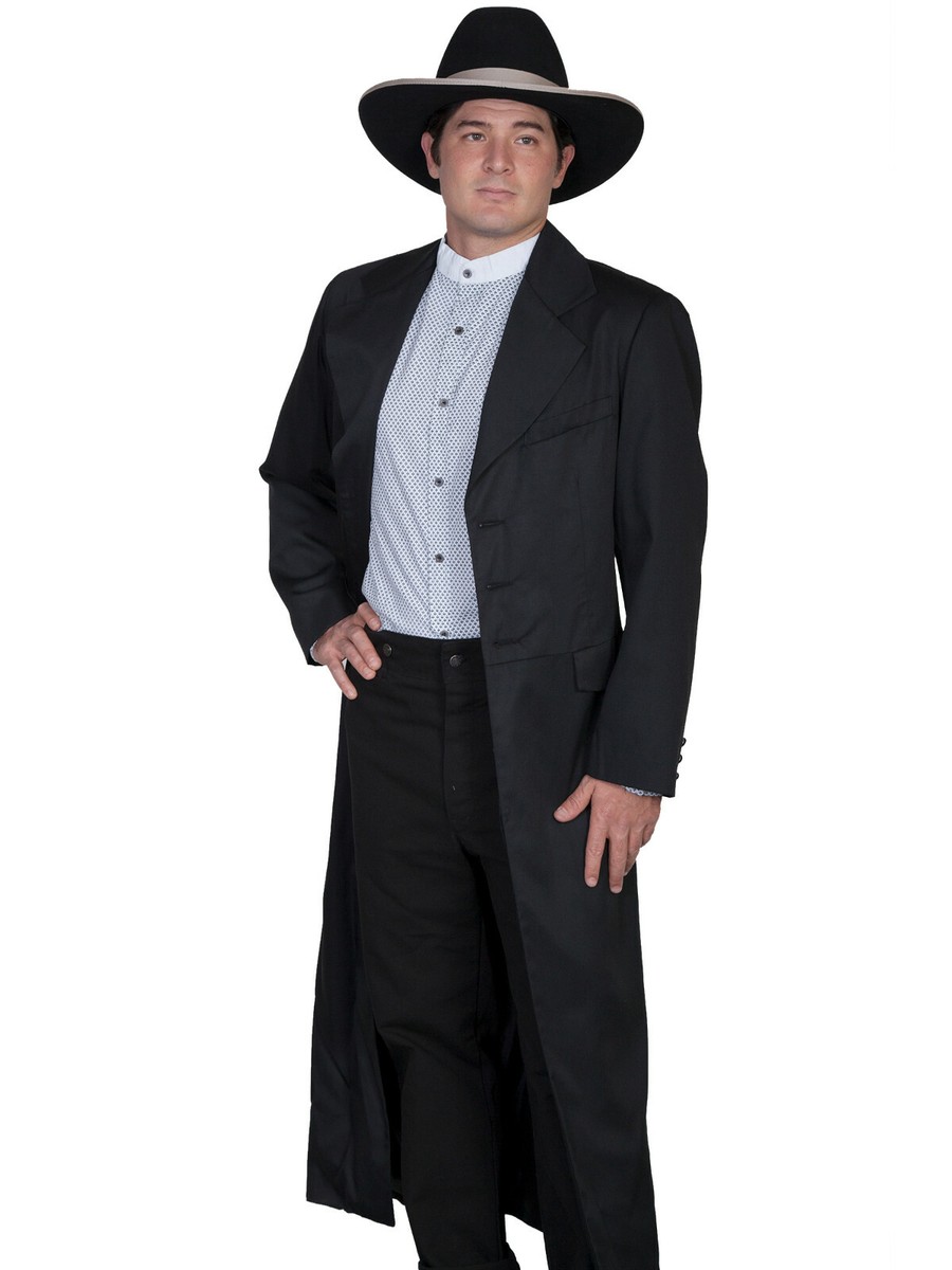 Scully Wahmaker Men's Polyester Rifle Frock Coat 567009 | eBay