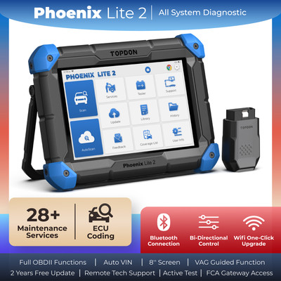 2025 TOPDON Phoenix Lite 2 Profi OBD2 Diagnosegerät ALLE SYSTEM Key Programmier