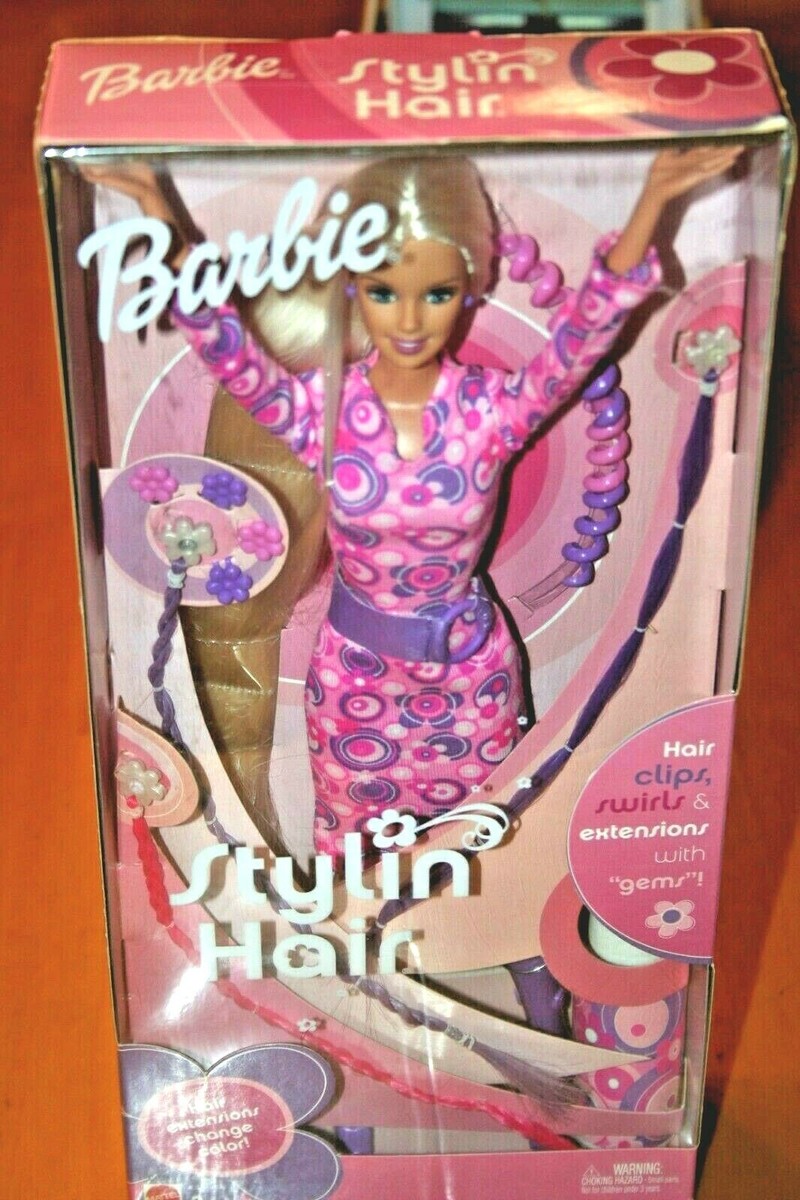 VERY RARE 2002 Stylin Hair Barbie Doll-New in Box | eBay