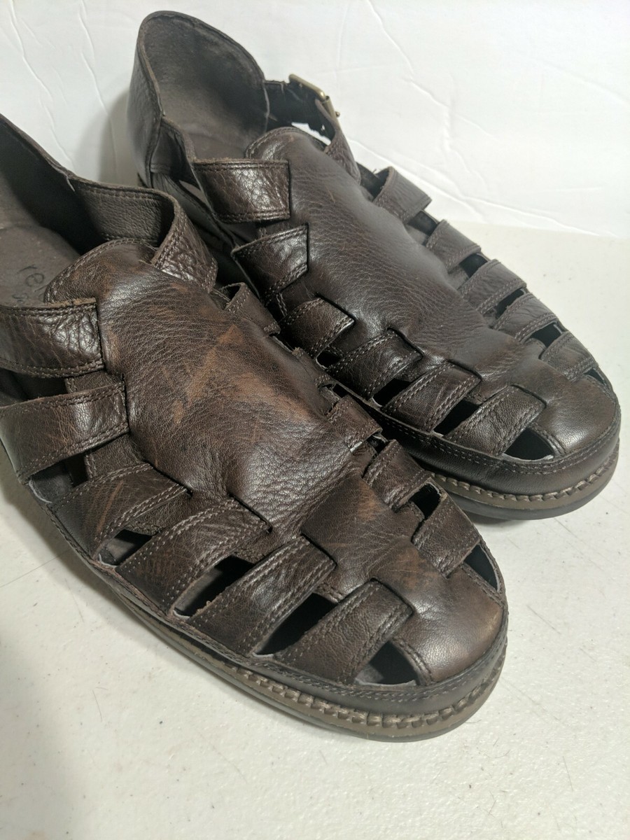 Tommy Bahama Relaxology Maunai Leather Fisherman Sandals US  display picture 2