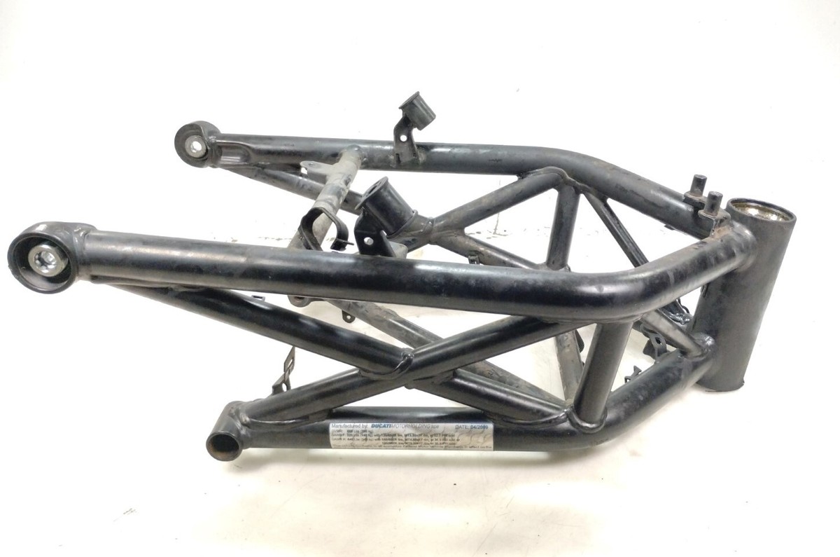 2009 Ducati Monster 696 M696 Main Frame Chassis STRAIGHT | eBay