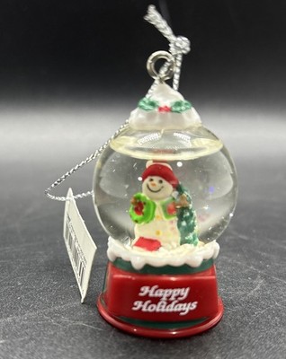 Ganz Miniature Personalized Name Glass Snow Globes - H's, I's,  &J's