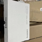 CHERRY ML 4100 Ultraslim Keyboard- Light Gray - US 83 Key Layout. USB & PS/2