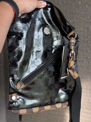 Orobianco Black Italy Shoulder Bag Unisex Crossbody