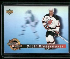 1992-93 Upper Deck #AC5 Scott Niedermayer Ameri-Can Rookie Team Holograms