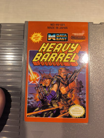 Heavy Barrel NES tested/works, with instructions and dust sleeve 