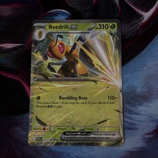 POKEMON Beedrill EX 003/086 Double Rare ME04:...