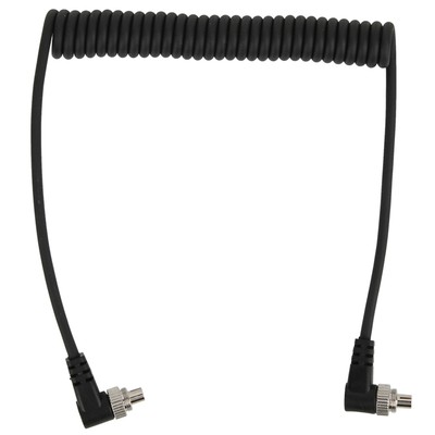 100cm Male To Male Flash PC Sync Cable With Screw Lock For / Cam Hot