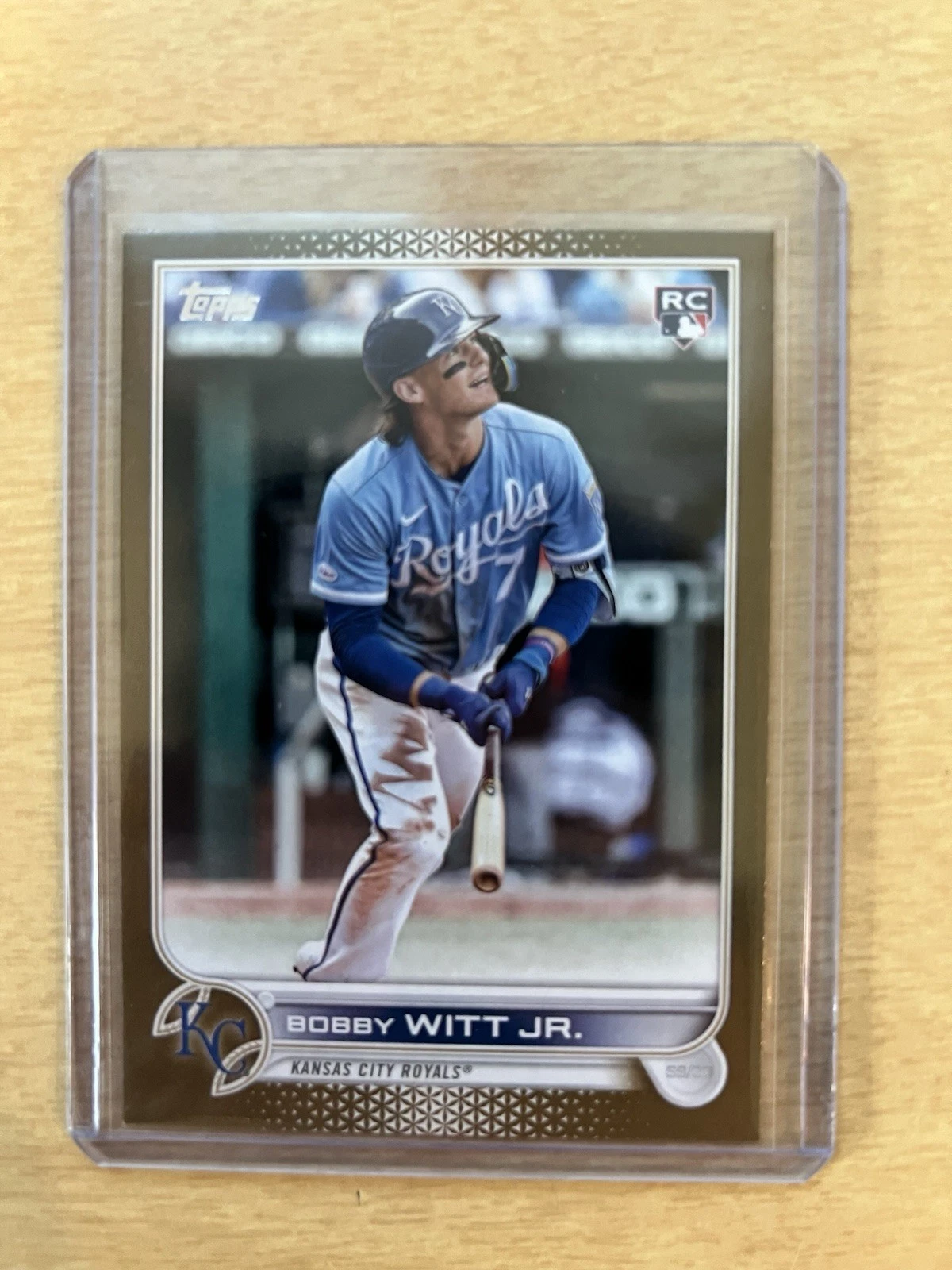 2022 Topps Update Gold #US100 Bobby Witt Jr. Rookie Card RC /2022 STUD🔥🔥🔥