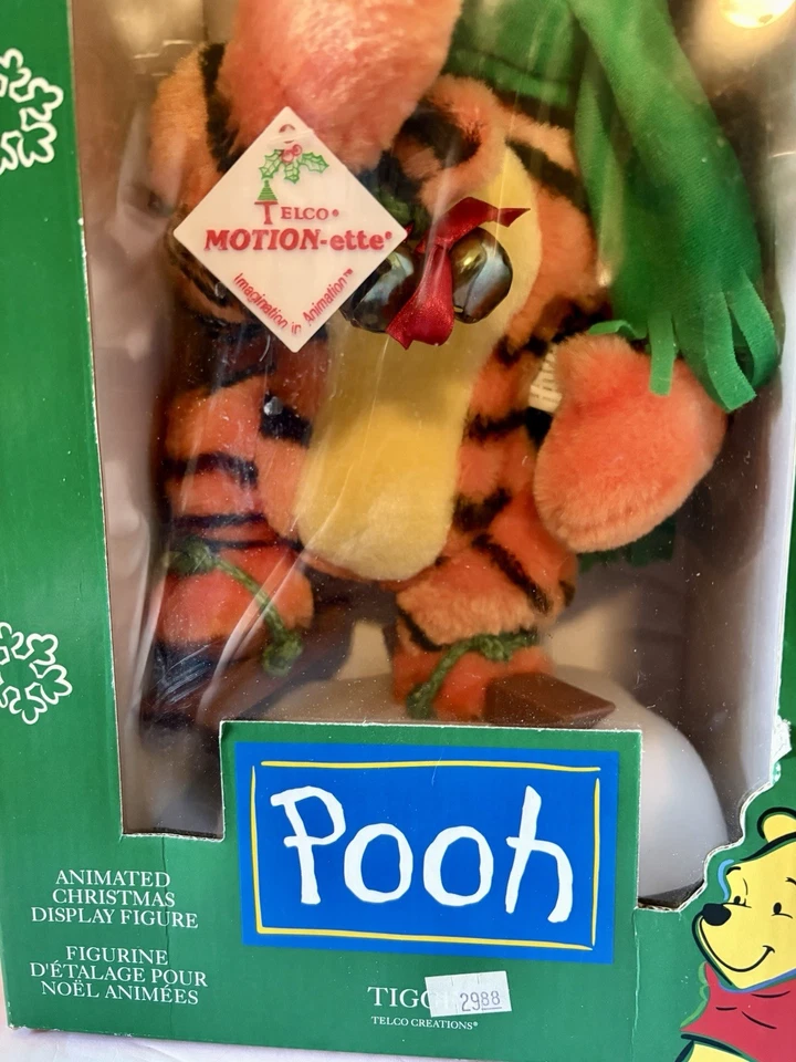 电信小熊维尼跳虎滑雪动画电影圣诞人偶 — 第 3/4 张图片