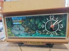Olympia Beer Vintage Lighted Motion Waterfall Clock Sign Cash Reigster Topper