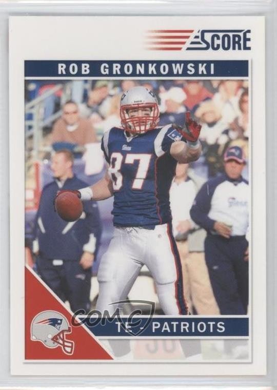 2011 Score Glossy Rob Gronkowski #175 6v2