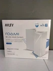 New&Sealed! MSI Roamii BE Lite Mesh System - 2 Pack WiFi 7, BE 5000, 5,800 sq.ft
