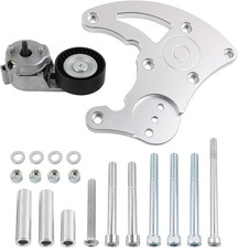 LS Swap R4 AC Compressor High Mount Bracket Kit with Belt Tensioner for Chevrole
