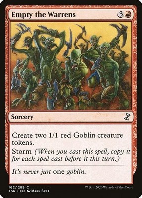 Empty the Warrens 1x MtG Time Spiral Remastered SP/NM
