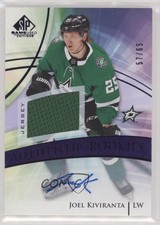 2020 SP Game Used Authentic Rookies Purple Jersey 57/65 Joel Kiviranta Auto 0ta9
