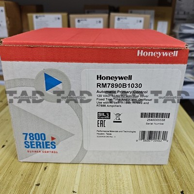 New Original Honeywell RM7890B1030 Burner Control 120VAC Free Shipping