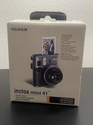 Fujifilm Instax Mini 41 Instant Camera Black