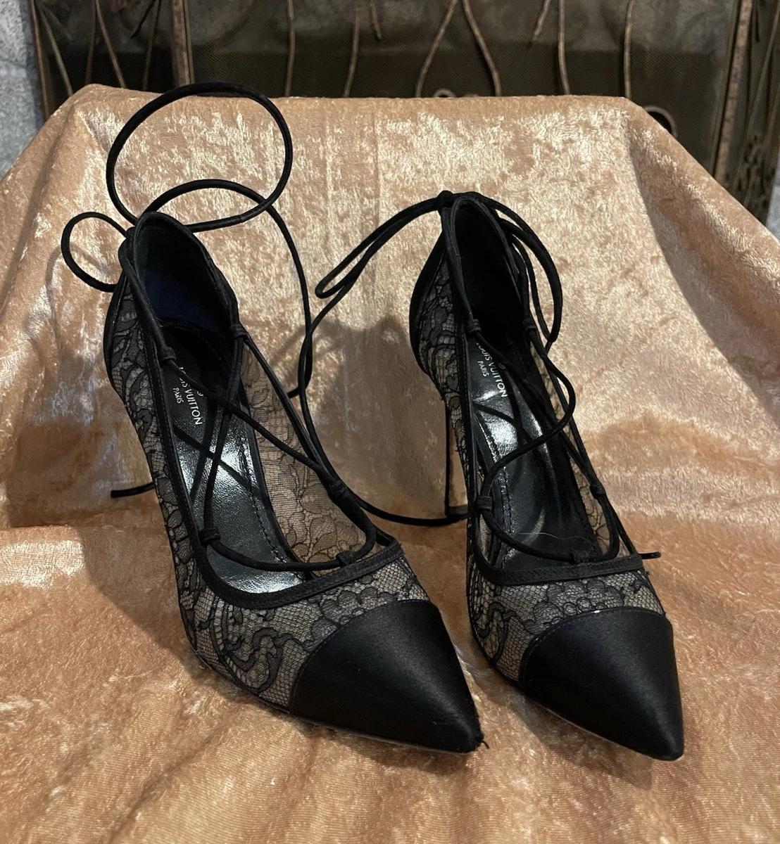 Louis Vuitton Black Heels for Women for sale - eBay
