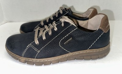 Josef Seibel Steffi Lace-Up Shoes Sneakers Black Womens 37 EU (6/6.5 US )