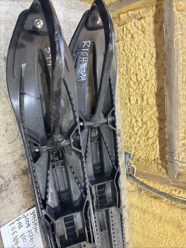 2008 Polaris Rmk 800 Gripper Skis Runners Slides Set Pair 394 - Image 4 of 4