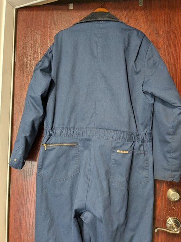 Walls Insulated Coveralls vtg Workwear Jumpsuit Size XL Tall USA Blizzard pruf - Picture 8 of 9
