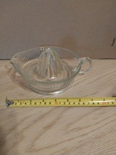 Vintage Pressed Glass Juicer