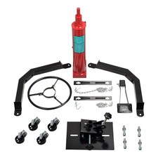 Red 1660 Lbs 2 Stage Hydraulic Transmission Jack W360swivel Wheels Lift Hoist