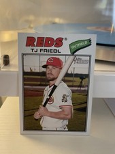 2026 Topps Heritage - T.J. Friedl #296