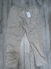 Nike x Fear Of God NBA Nylon Warm Up Button Pants Size 2XL Beige CU4684-271 200