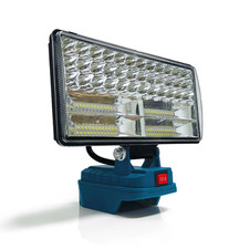 Luce da lavoro Per Batterie MAKITA - 2 porte USB - 84 Led - Regolabile