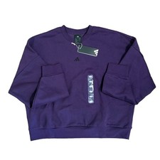 New with Tags Adidas Aurora Plum Crewneck Women s Size Large Purple