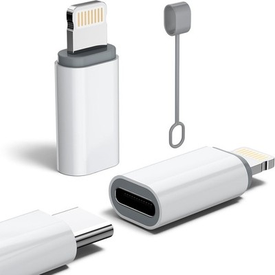 MFi Certified 27W USB C to Lightning Adapter (2 Pack) - Fast Charging Data Sync,