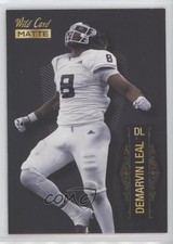 2022 Wild Card MATTE Black DeMarvin Leal #MB-31 Rookie RC 2u3. rookie card picture