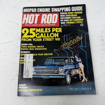 Hit Rod 1974 January Magazine