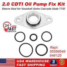 Oil Pump Pickup Pipe Seal Aluminum For Vauxhall Opel Insignia Zafira 2.0 CDTI