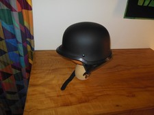 Oldtimer Stahlhelm - WH 1 - Größe L - matt - Motorradhelm Halbschale - Wehrmacht