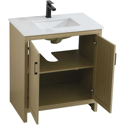 Elegant Lighting VF25130MHB Finnley Vanity Honey Brown - Picture 7 of 11