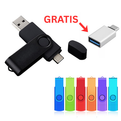 USB Stick C 2 in 1 4GB 8GB 16GB 32GB 64GB USB-C OTG Flash Drive Speicherstick