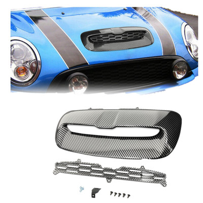 Kojem Mini Cooper Hood Scoop Compatible 2007-2013 Mini Cooper S R55 R56 R57 R58
