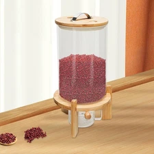 Rice Dispenser Airtight Storage Container Dry Food Storage 7.5L Capacity W/ CUP