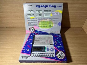 READ INFO- NEW OLD STOCK- Casio Club my magic Diary C-330 Game & Watch loopy