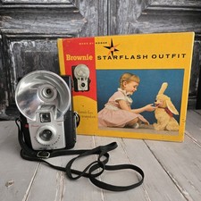 Vintage Kodak Brownie Starflash Camera Outfit with Original Box 1957 - 1965