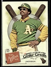 2019 Topps Allen & Ginter #GG-16 Reggie Jackson Ginter Greats Card 2603M